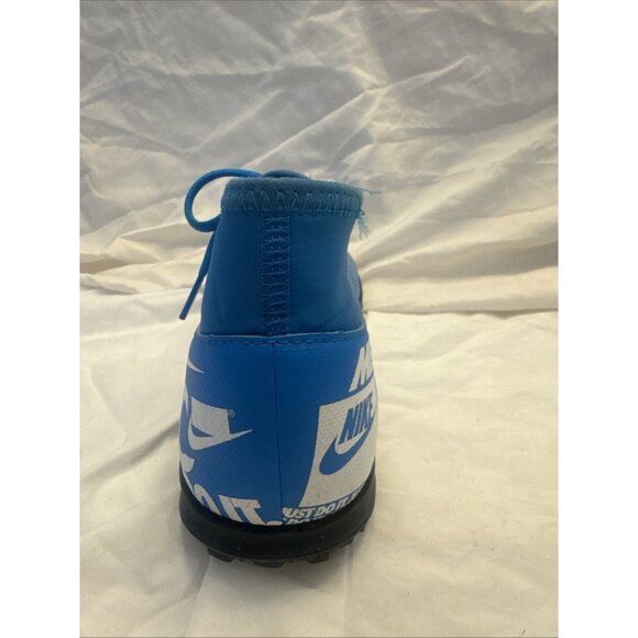 NIKE MERCURIAL SUPERFLY 7 ACADEMY IC INDOOR SOCCER SIZE 9.5 BLUE AT7979-414 - Picture 9 of 10